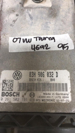 03H 906 032 D VW Toureg Engine control module 2007 - Swan Auto