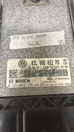 03L 906 022 PD VW Jetta or Golf 2009-2010 ecm ecu computer - Swan Auto