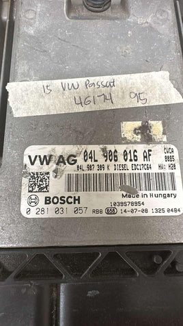 04L 906 016 AF VW Passat 2015 ecm ecu computer - Swan Auto