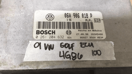 06A 906 018 P ecm ecu computer 2001 VW Golf - Swan Auto