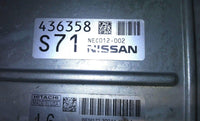 NEC012-002 ecm  ecu computer 2014-2015 Nissan Armada