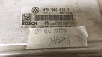 07K 906 032 S Volkswagen VW Jetta 2007 ecm ecu computer