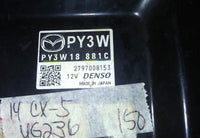 PY3W 18 881C ecm ecu computer 2014 Mazda CX5 CX-5