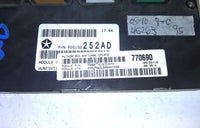 P05150252AD ecm ecu computer 2008-2010 Chrysler T&C