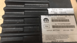 68549082AA Dodge Ram pickup 2019 amplifier computer