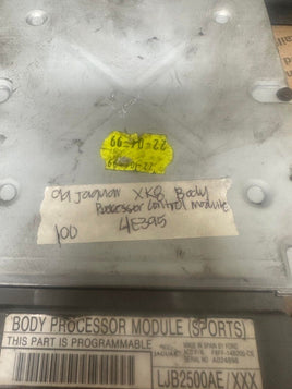 LJB2500AE Jaguar XK8 engine control module computer 1999