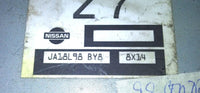 JA18L98 BY8 ecm ecu computer 1999 Nissan Sentra