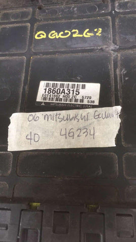 1860A315 Mitsubishi Galant 2006 ecm ecu computer