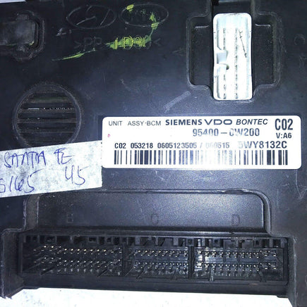 95400-0W200 bcm body control module 2007 Hyundai Santa Fe - Swan Auto