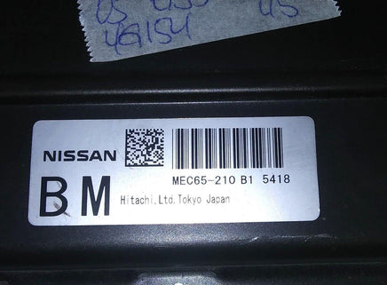 MEC65-210 ecm ecu computer 2005 Infiniti G35 - Swan Auto