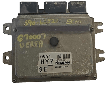 NEC002-827 Nissan Versa 2014-2016 ecm ecu computer - Swan Auto