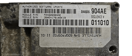 P04606904AE Dodge Intrepid or Concorde 2002 ecm ecu computer - Swan Auto