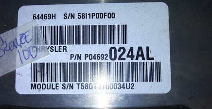 P04692024AL multi-function module 2006 Jeep Grand Cherokee - Swan Auto