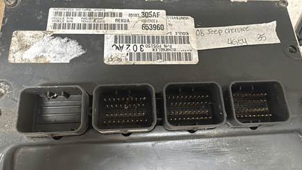 P05187305AF ecm ecu computer 2008 Jeep Grand Cherokee - Swan Auto