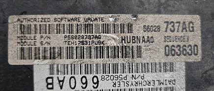 P56028737AG Dodge Ram pickup 2003 ecm ecu computer - Swan Auto