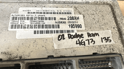 P56040208AH Dodge Ram pickup 2002 ecu ecm computer - Swan Auto