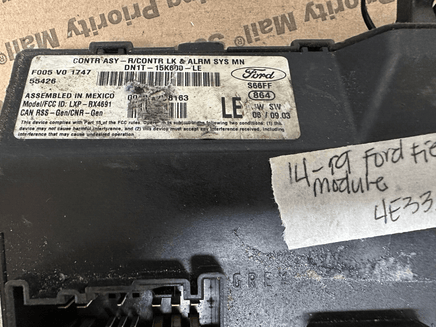 0 280 800 016 Ford Fiesta ecm ecu computer 2014-2019 - Swan Auto