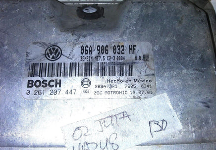 06A 906 032 HF ecm ecu computer 2002 VW Jetta **Tested** - Swan Auto