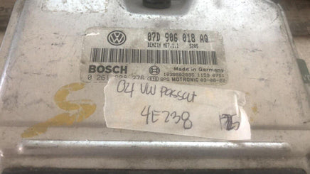 07D 906 018 AQ Volkswagen VW Passat 2004 ecm ecu computer - Swan Auto