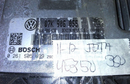 07K 906 055 Volkswagen VW Jetta 2011-2012 ecm ecu computer - Swan Auto