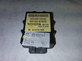 08190-07820 Toyota Avalon 2005-2006 Accessory G/W Control Module - Swan Auto