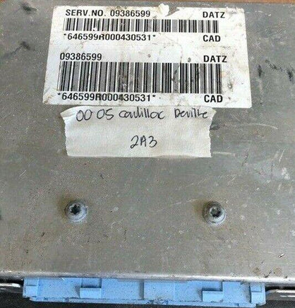 09386599 Cadillac Deville 2000-2005 suspension computer module - Swan Auto