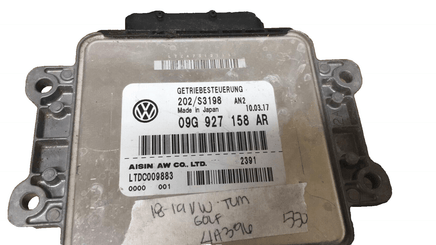 09G 927 158 AR Volkswagen VW Golf transmission control module 2018-2019 - Swan Auto