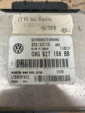 09G 927 158 BB VW Beetle 2017-2019 Transmission control module computer - Swan Auto