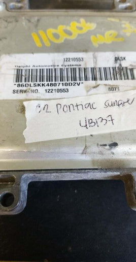 12210553 ecm ecu computer 2002 Chevrolet Cavalier Pontiac Sunfire **tested** - Swan Auto