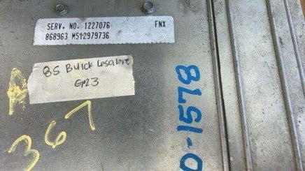 1227076 Buick Lesabre 1985 ecm ecu computer - Swan Auto