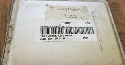 12597847 Chevy Malibu or Equinox 2005 ecu ecm computer **Tested** - Swan Auto