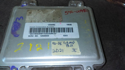 12604962 ecm ecu computer 2006-2008 Pontiac Grand Prix **tested** - Swan Auto