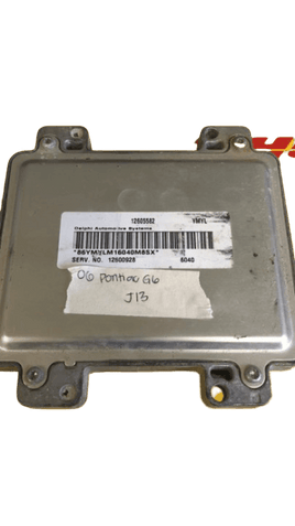 12605582 ecm ecu computer 2006 Pontiac G6 or Chevrolet Malibu - Swan Auto