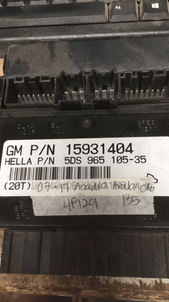 15931404 GMC Acadia 2007-2017 memory seat control module - Swan Auto