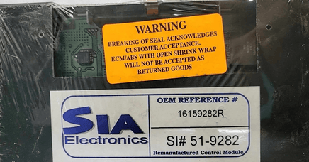 16159282 Pontiac Sunbird 1992-1993 ecm ecu computer **REMAN** - Swan Auto