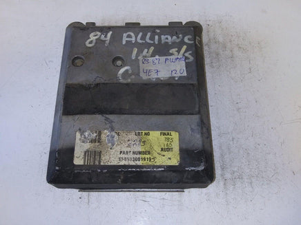 1983-1987 Renault Alliance Fuel injection control module EF8933001919 - Swan Auto