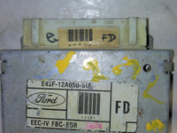 1984 Ford Tempo or Mercury Topaz ecm ecu computer E43F-12A650-S1A - Swan Auto