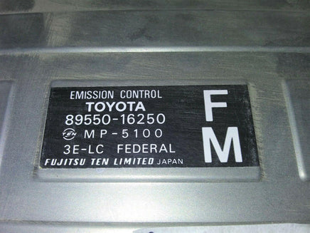 1987-1989 Toyota Tercel emission control module 89550-16250.