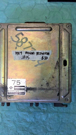 1987 Nissan Maxima ecm ecu computer A18-687 E63.