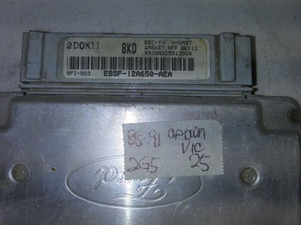 1988-1991 Ford Crown Vic or Grand Marquis ecm ecu computer E8SF-12A650-AEA.