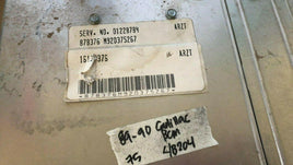 1989-1990 Cadillac Deville Engine Control module 01228784.