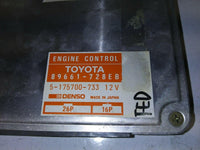 1989-1990 Geo Prizm ecm ecu computer 89661-728EB.