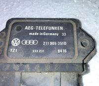 1989-1991 Audi 100 ignition control module 211 905 351D.