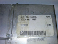 1989-1991 Cadillac Seville ecm ecu computer 01228786.