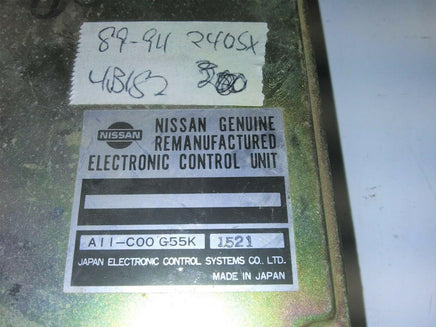 1989-1994 Nissan 240SX ecm ecu computer A11-C00 G55K.