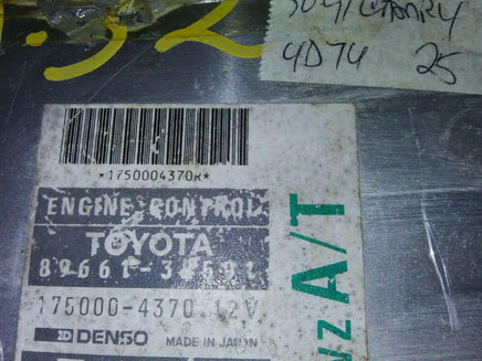 1990-1991 Toyota Camry ecm ecu computer 89661-32591.