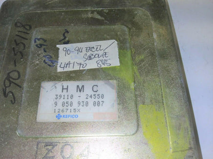 1990-1993 Hyundai Excel or Scoupe ecm ecu computer 39110-24550.