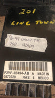 1990-1994 Lincoln T&C Lightning control module computer F2VF-3B494-AB.