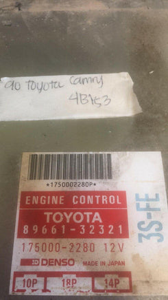 1990 Toyota Camry ecu ecm computer 89661-32321.