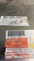 1990 Toyota Corolla ecm ecu computer 89661-12490.